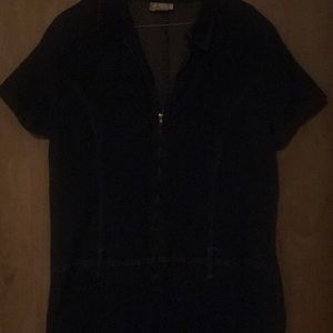 Jean one piece jumpsuit